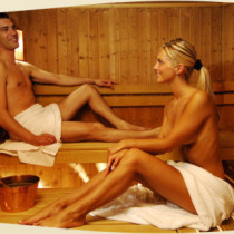 Sauna im Haus am Klostersee in Chorin